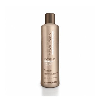 BRASIL CACAU EXTREME REPAIR SHAMPOO 300 ml / 10.10 Fl.Oz